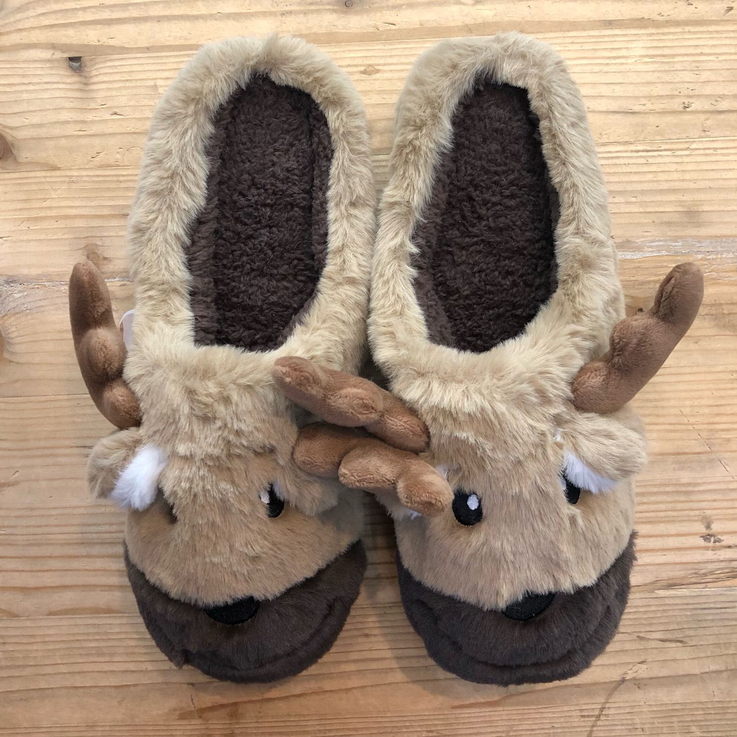 Pantofola Renna Beige Pantofola Renna Beige