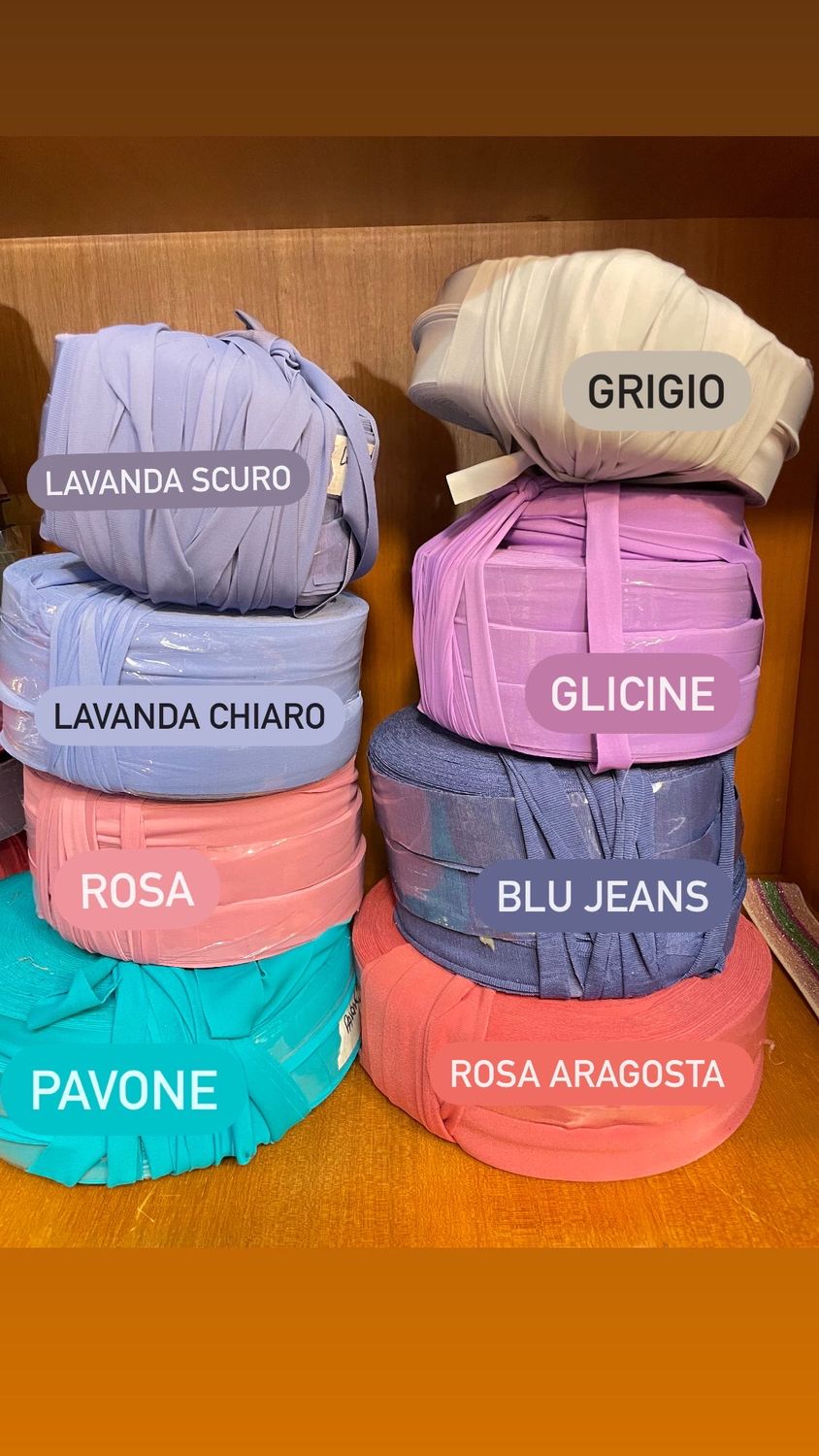 Fettuccia Elastica Lycra