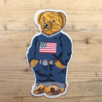 Applicazione Teddy Ricamato NewYork Applicazione Teddy Ricamato NewYork