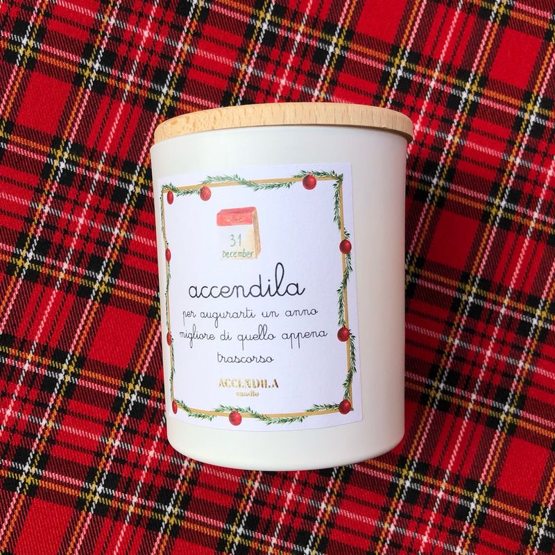 Candela Accendila 31 December Christmas Collection