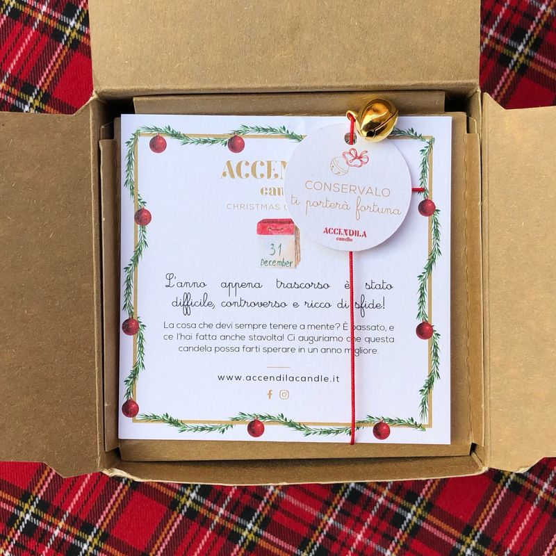 Candela Accendila 31 December Christmas Collection