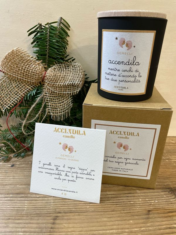 Candela Accendilacandle Gemelli