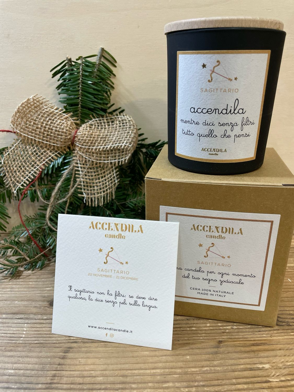 Candela Accendilacandle Sagittario