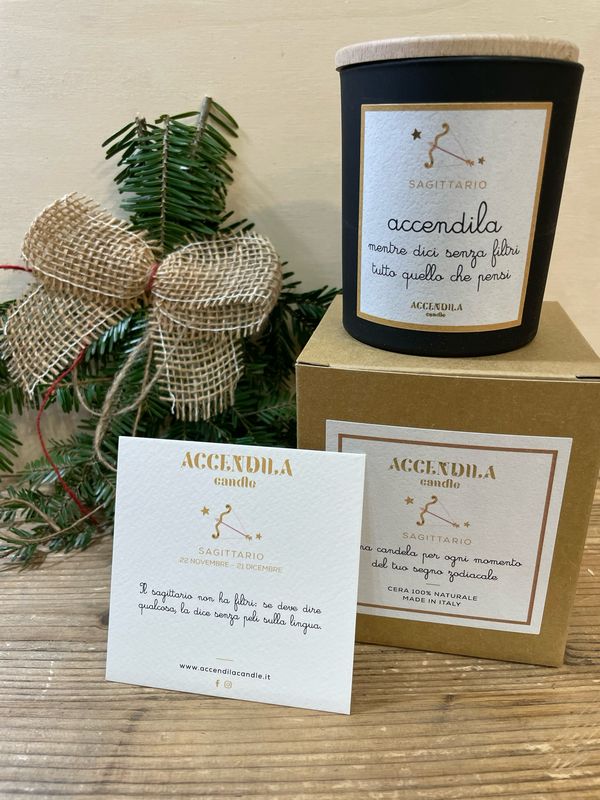 Candela Accendilacandle Sagittario