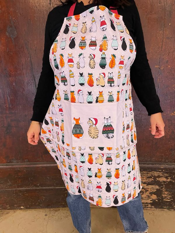 Grembiule Gatti Natalizio