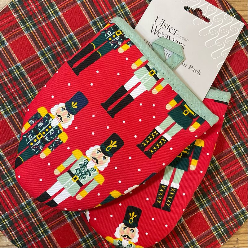 Set due presine Manopola Forno Schiaccianoci