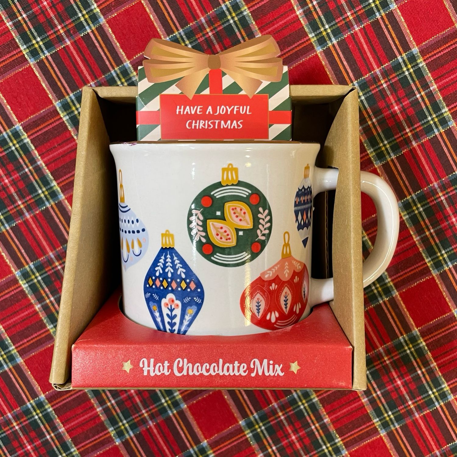 Tazza Natalizia in Ceramica con Mix Cioccolata Calda