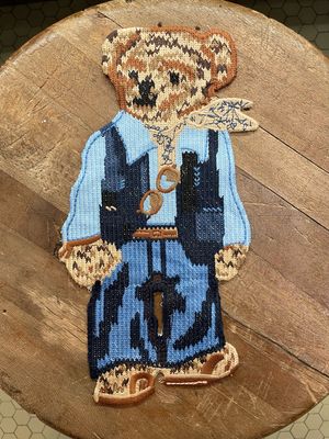 Applicazione Teddy Ricamato Country
