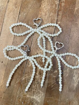 Charm Portachiavi Fiocco di Perle