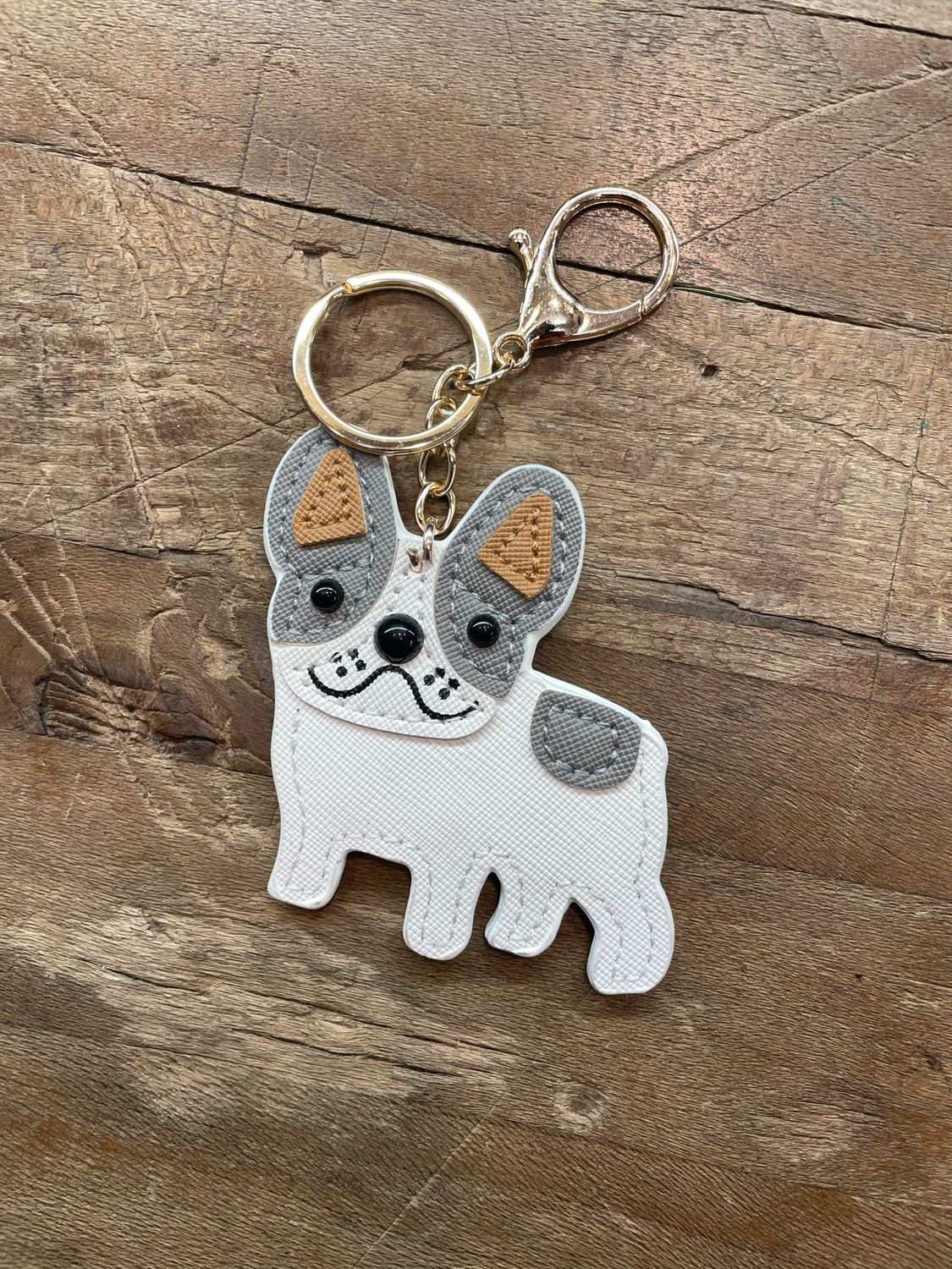 Charm Portachiavi Bulldog