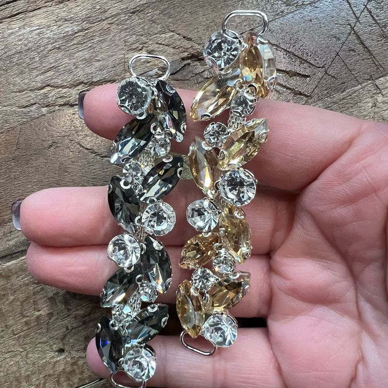 Applicazione strass in metallo