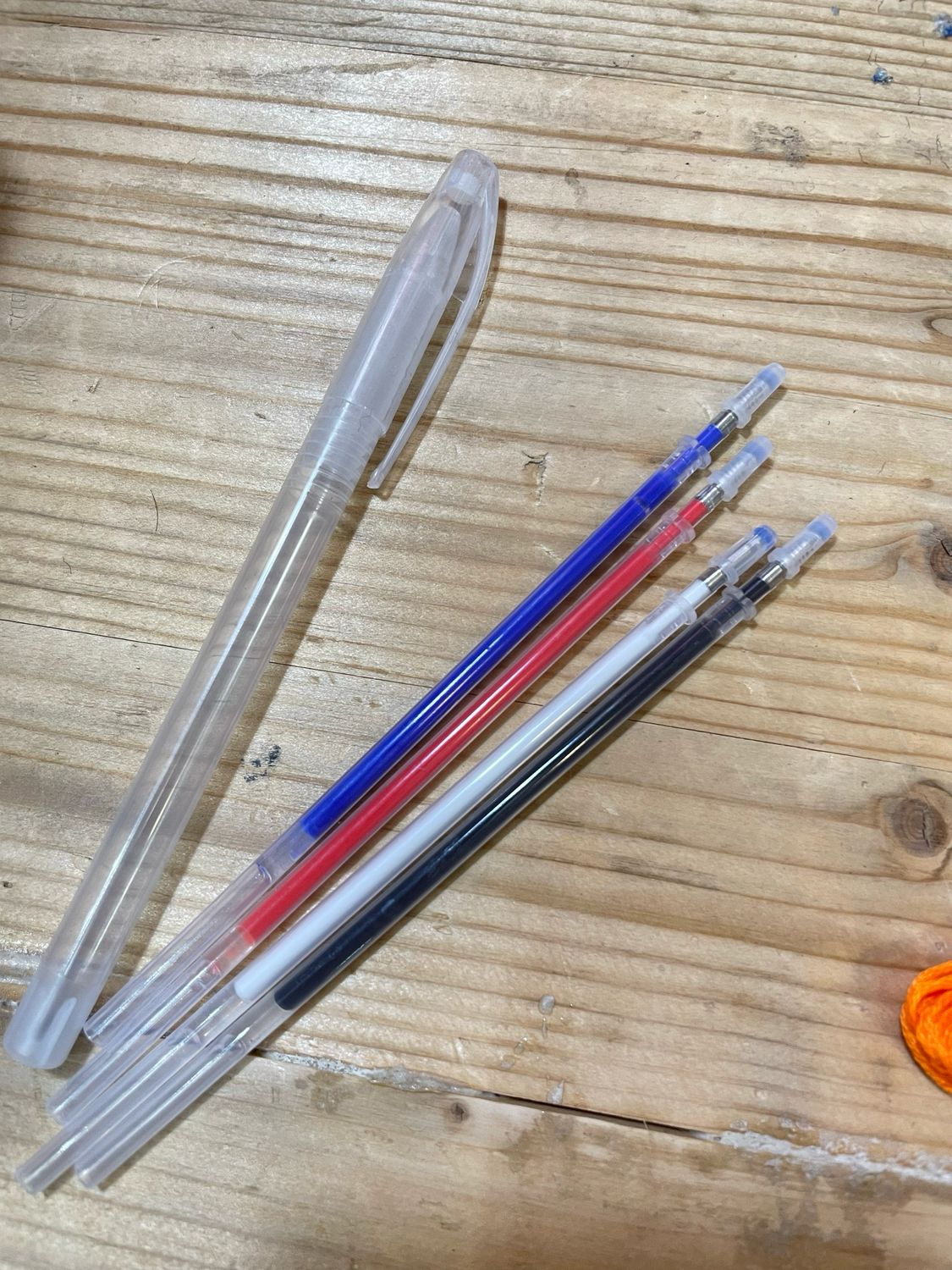 Penne da tessuto termosensibili