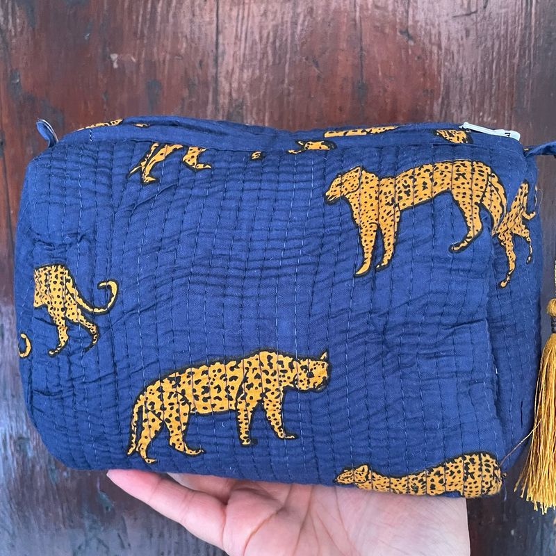 Beauty Indiani Ghepardi Blu