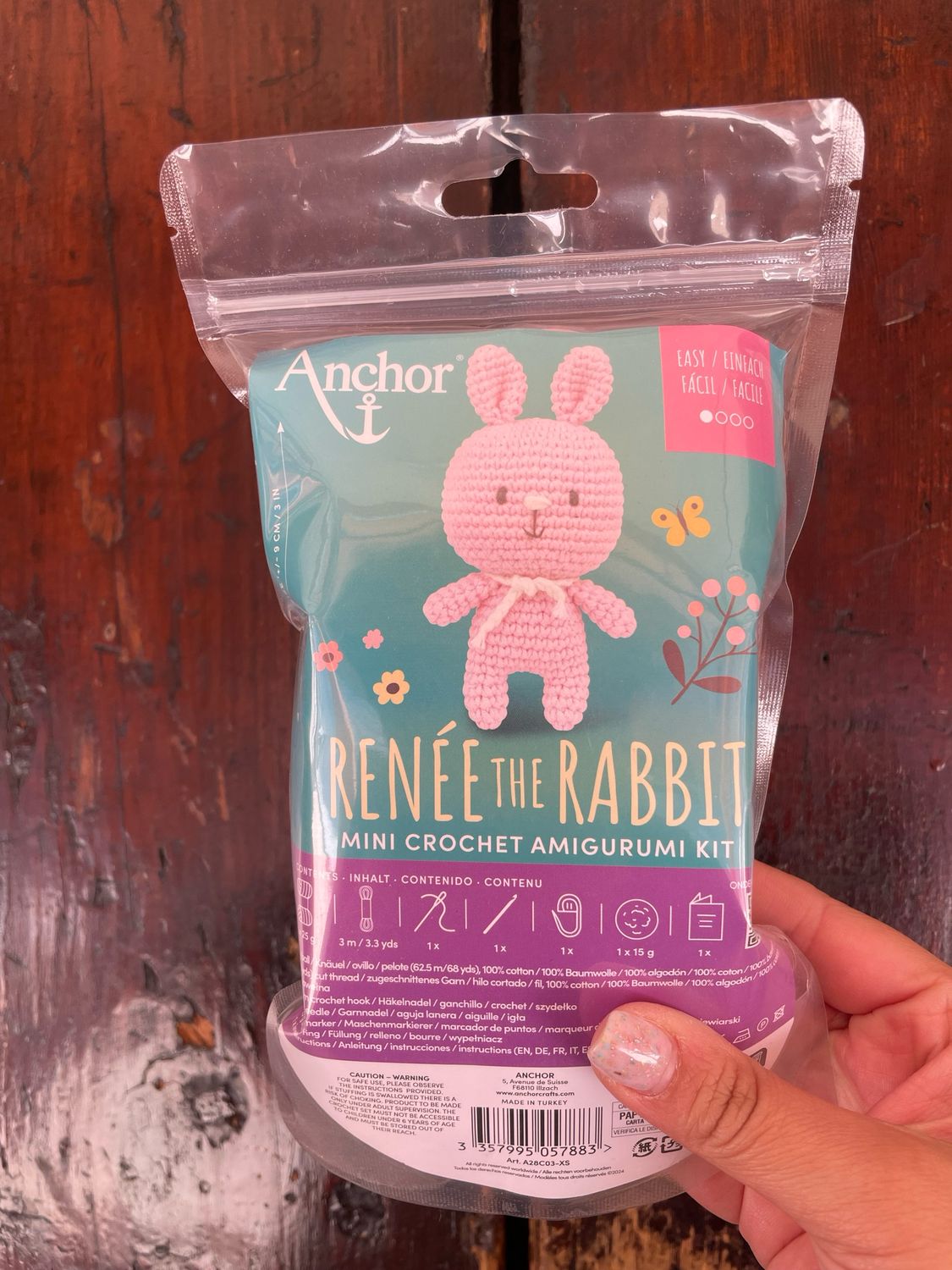 Kit Anchor Amigrumi Renée the Rabbit