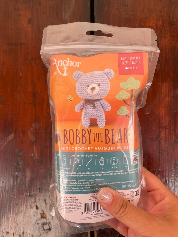 Kit Anchor Amigrumi Bobby the Bear
