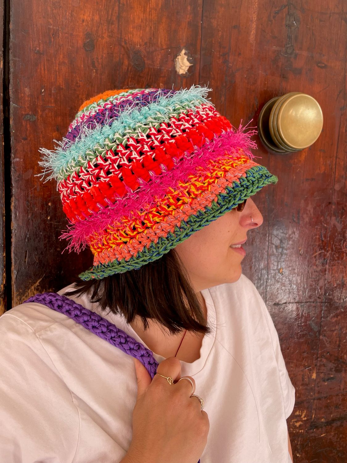 Uncinetto INTERMEDIO: Cappellino Invernale Multicolor