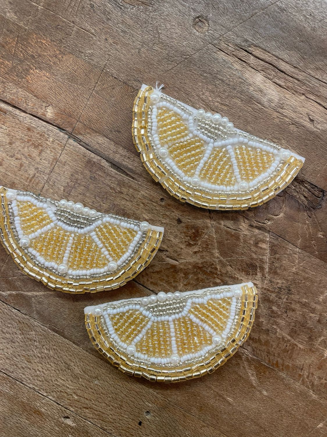 Applicazione Limone con strass