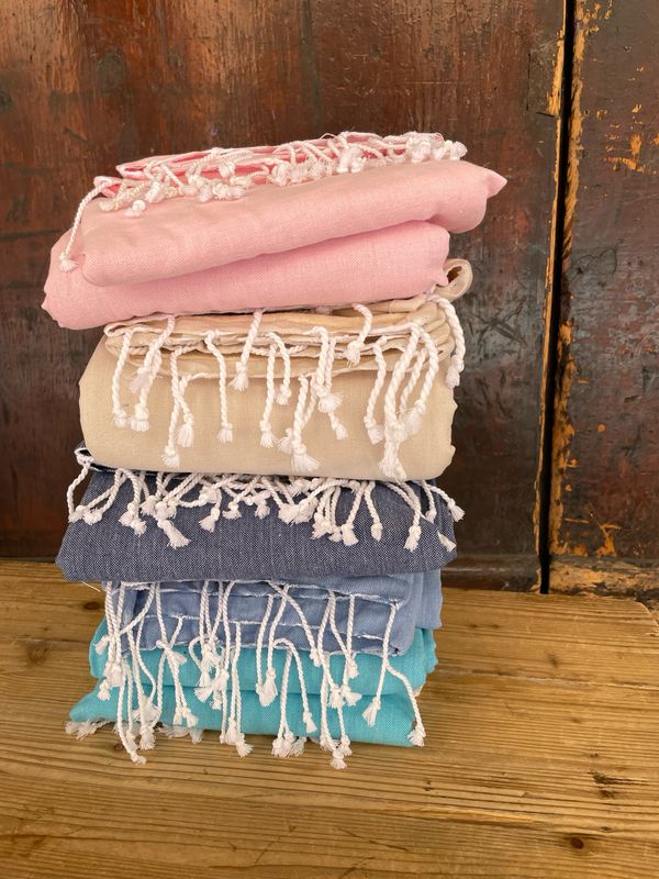 Teli Mare in Spugna e Cotone Fouta