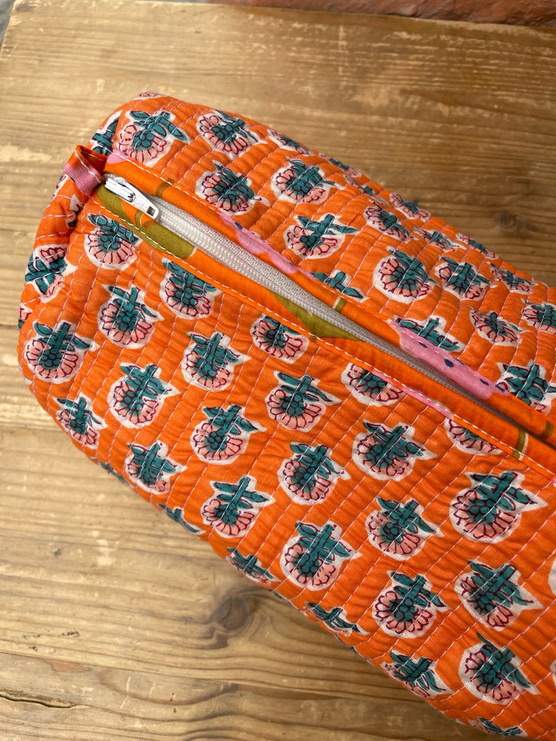 Beauty Indiani Fiorellini Base Arancio