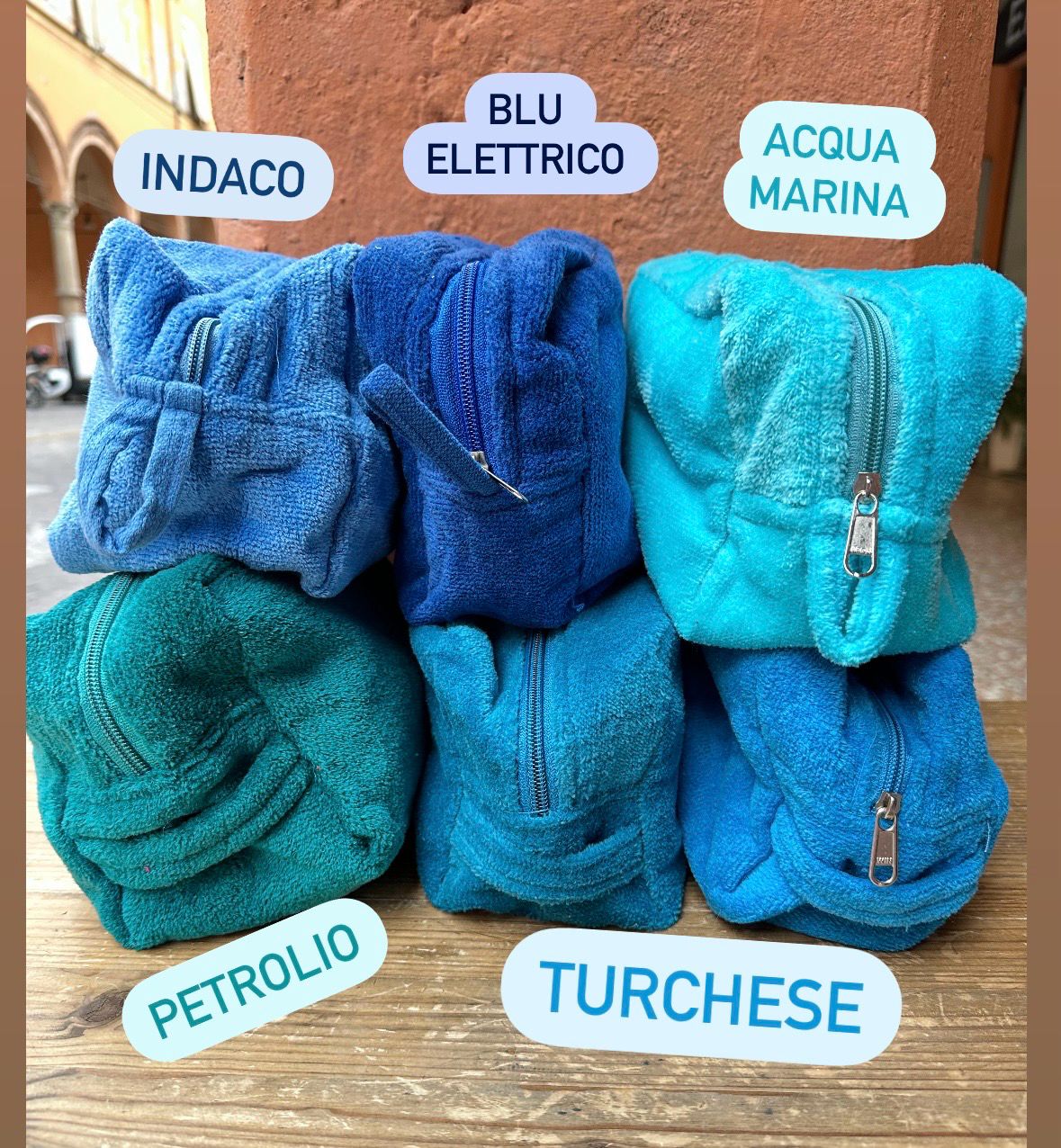 Beauty Spugna personalizzato, Colore: Blu elettrico