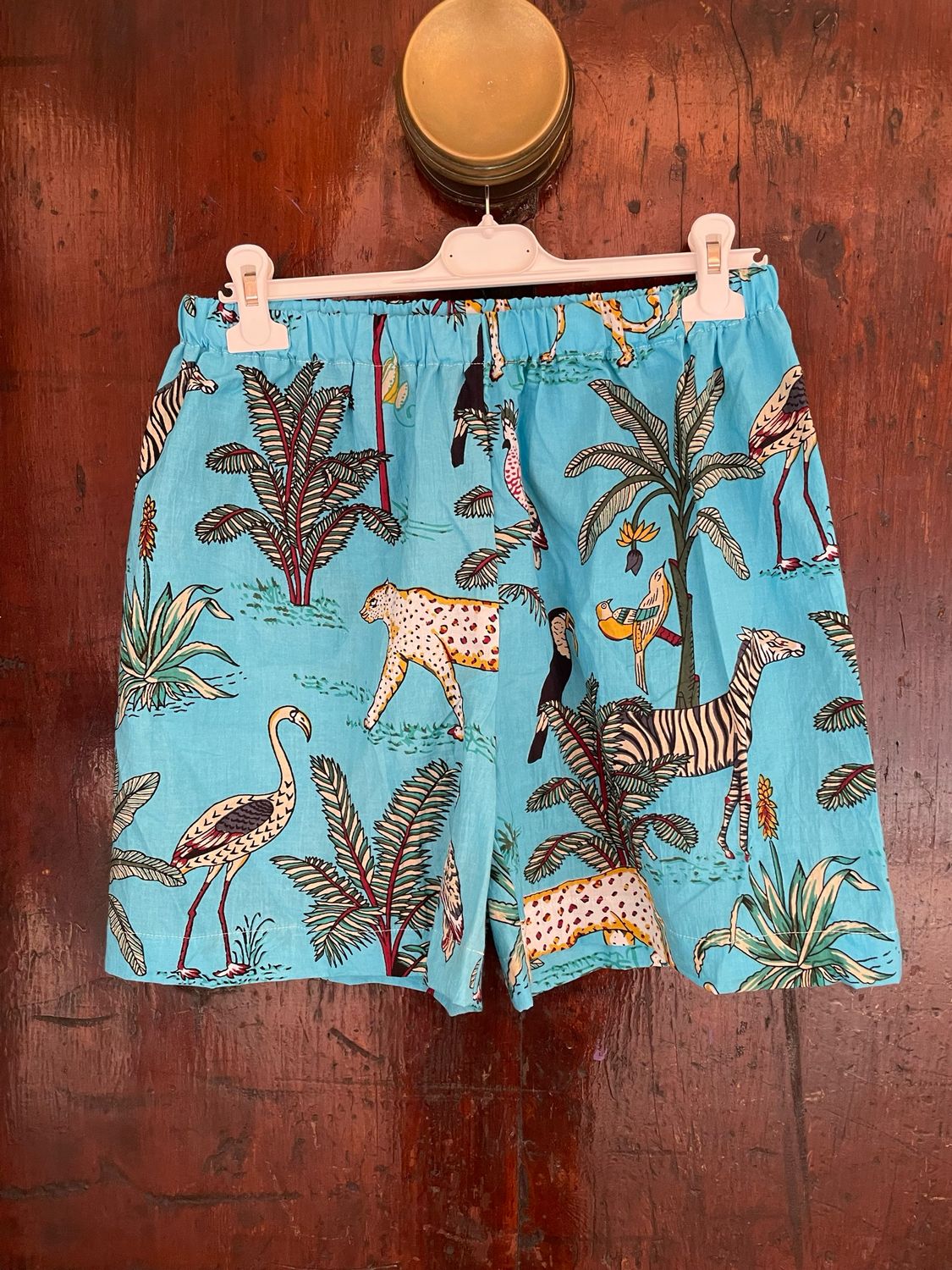 Pantaloncini Boxerini Fantasia S/M 40-44, Colore: Savana Celeste