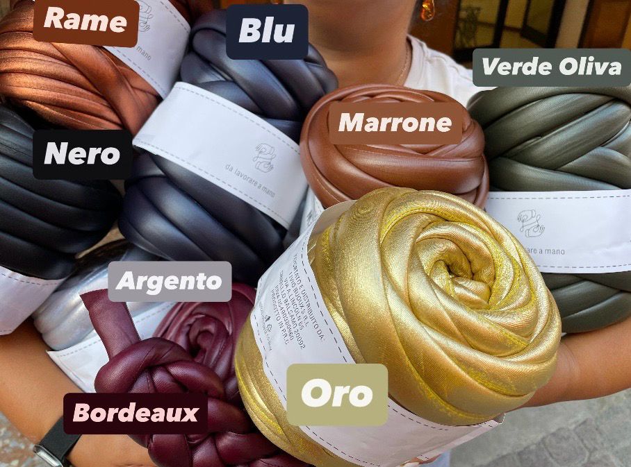 Fettucciona Mani Effetto Pelle