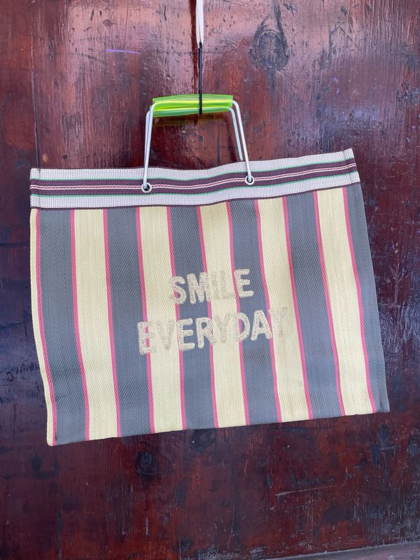 Shopper Ricamate SMILE EVERY DAY