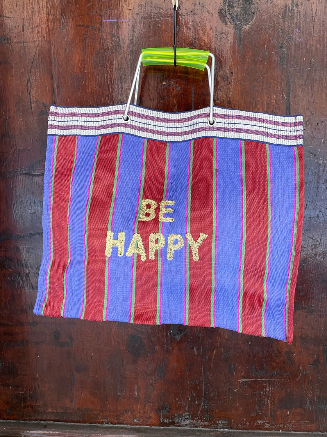 Shopper Ricamate BE HAPPY