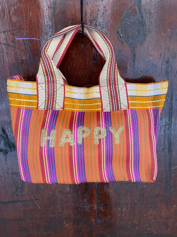 Shopper MINI Ricamate HAPPY