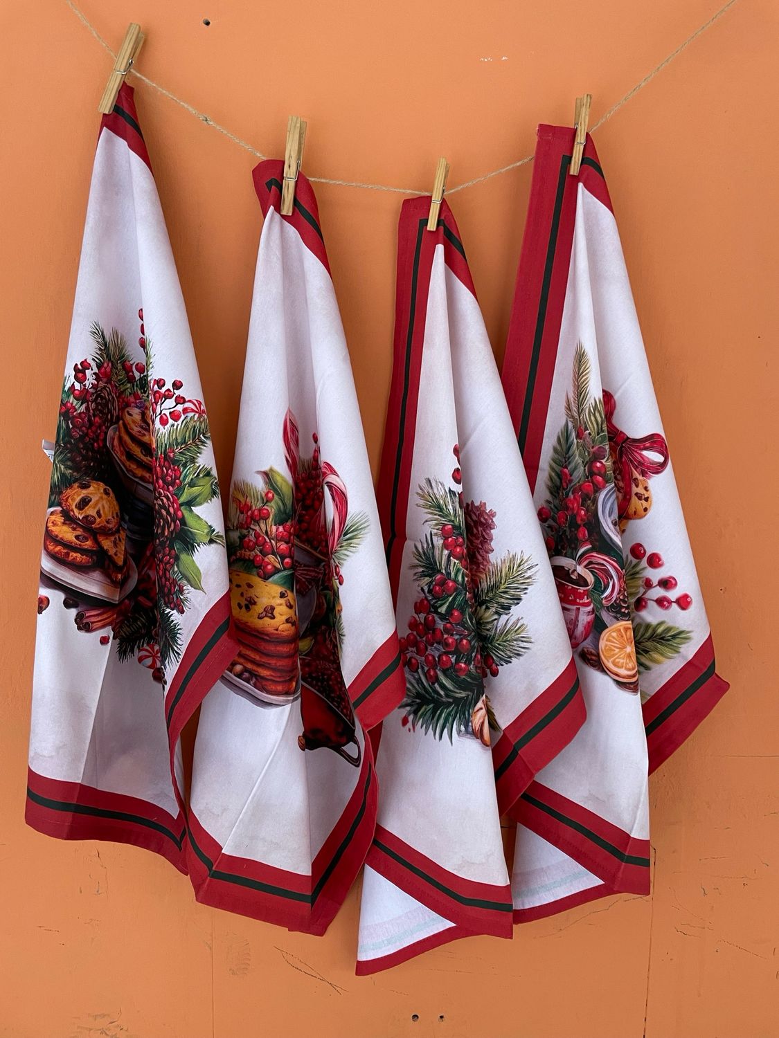 Strofinacci Cibo Natalizio