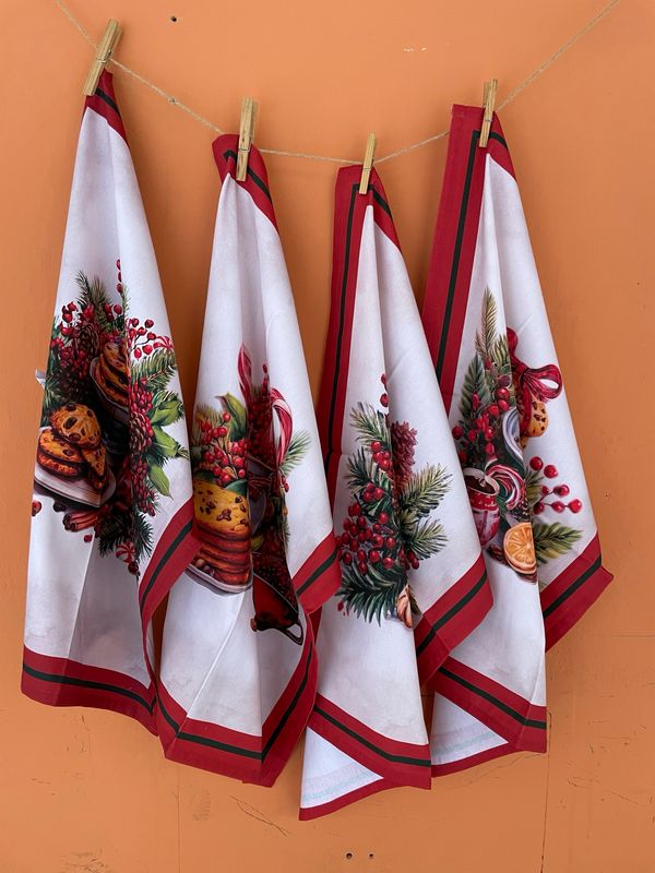 Strofinacci Cibo Natalizio