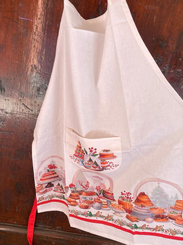 Grembiule Cibo di Natale