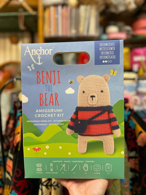 Kit Anchor Amigrumi BENJI THE BEAR