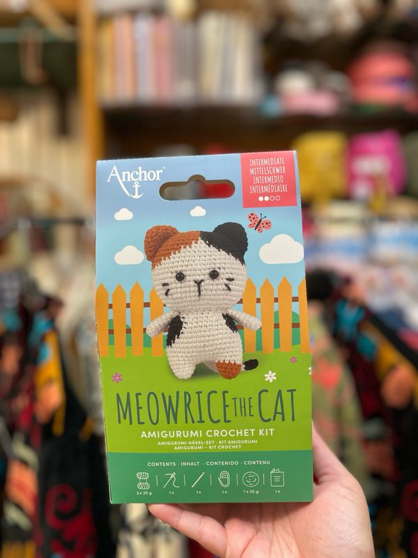 Kit Anchor Amigrumi MEOWRICE THE CAT