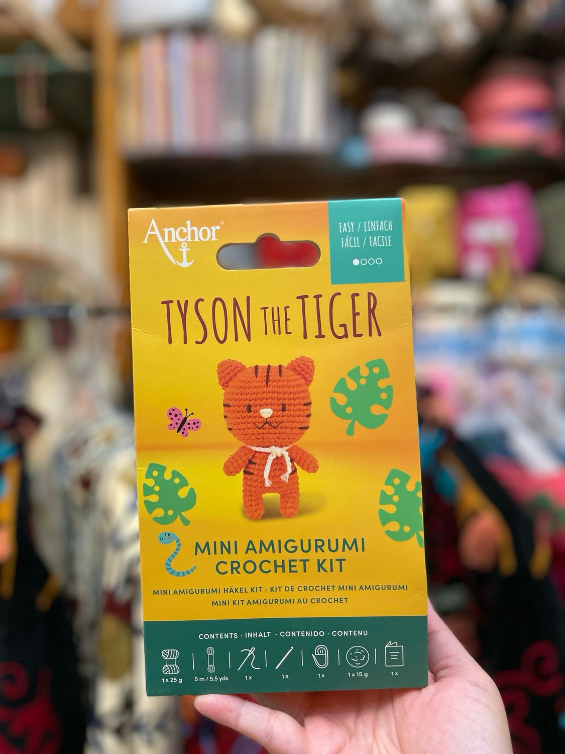 Kit Anchor Amigrumi TYSON THE TIGER