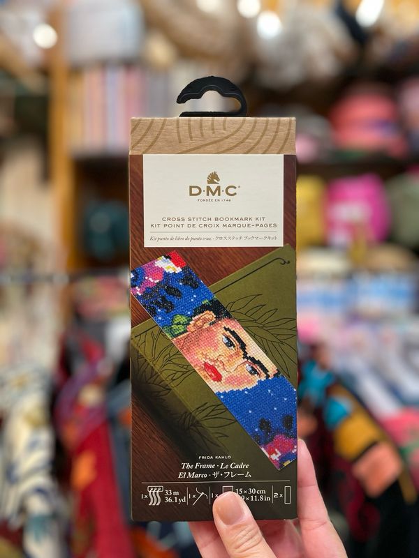 Kit DMC Punto Croce Segnalibro Frida