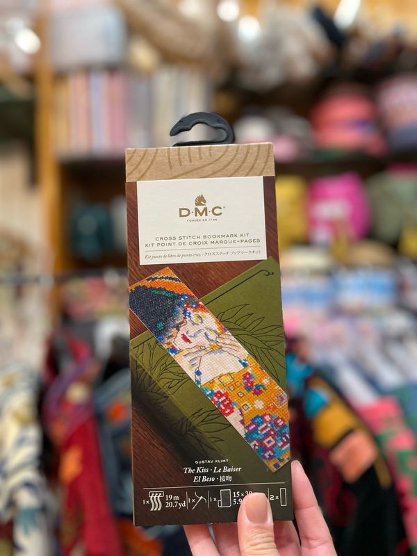 Kit DMC Punto Croce Segnalibro Klimt