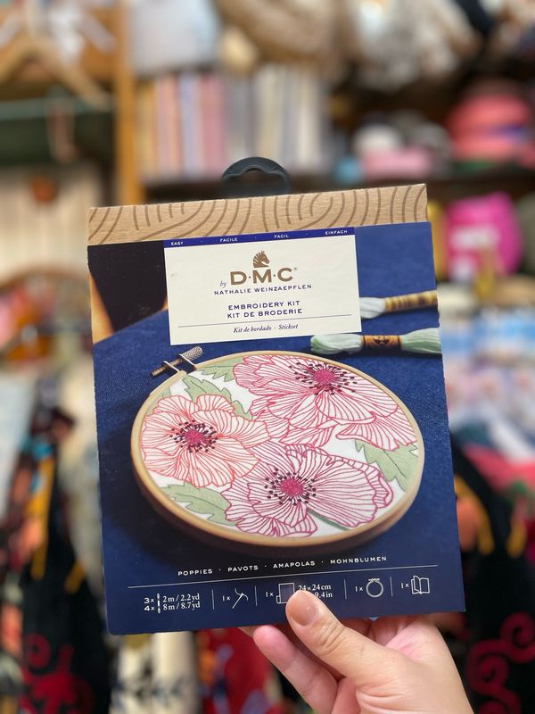 Kit DMC Ricamo Fiori by Natalie Weinzaepflen