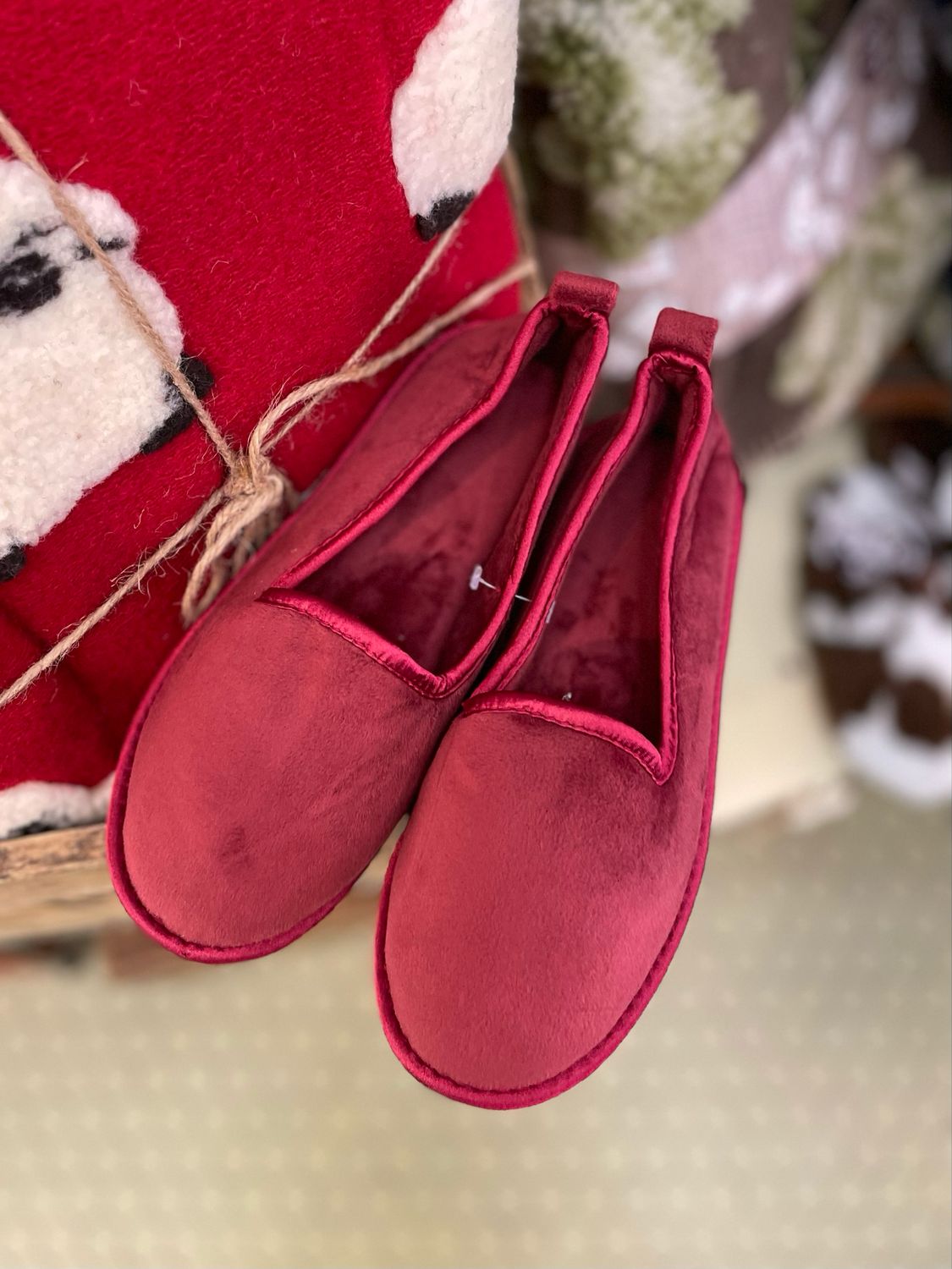 Pantofola Friulana Antiscivolo Bordeaux