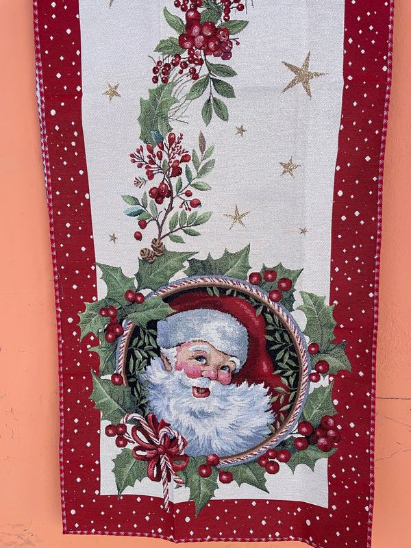 Runner Gobelin Babbo Natale