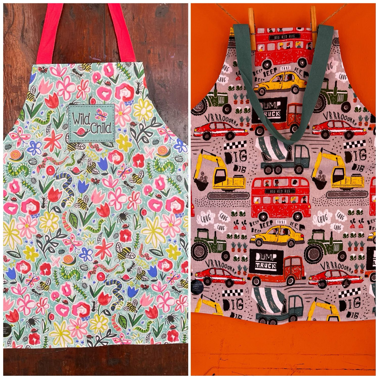 Grembiule Plastificato Bimbi