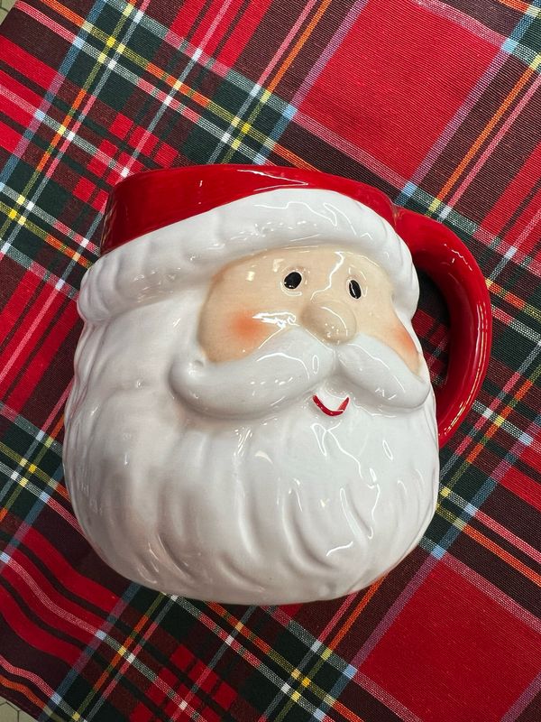 Tazza Natalizia in Ceramica Babbo Natale