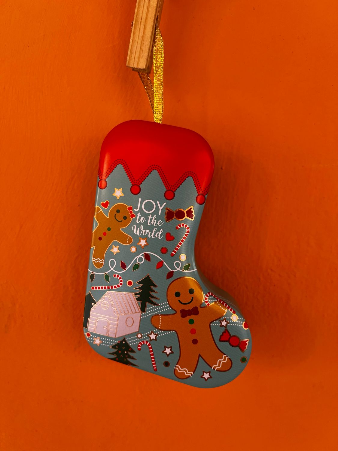 Scatola in Latta JOY TO THE WORLD