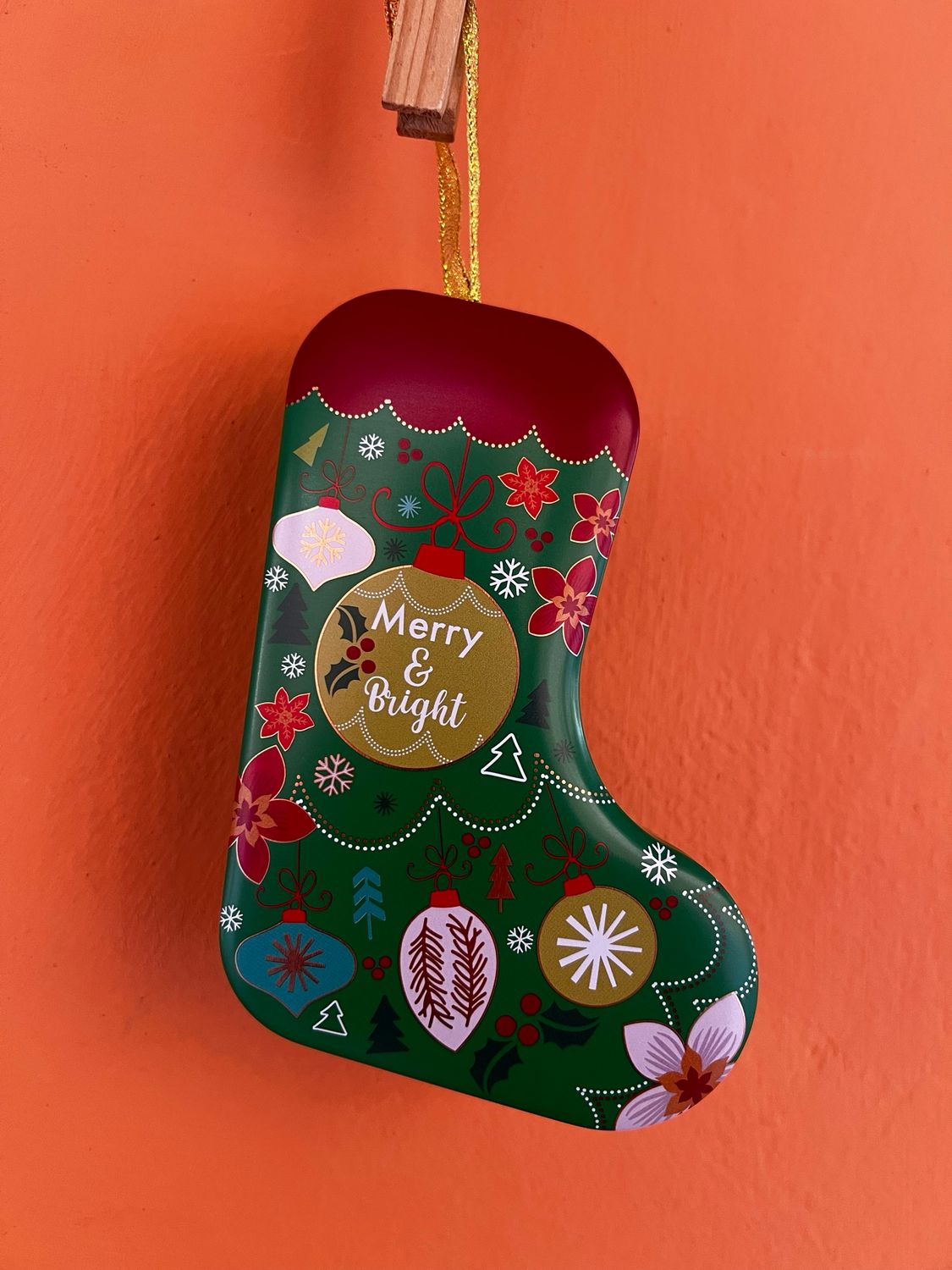 Scatola in Latta MERRY & BRIGHT Scatola in Latta MERRY & BRIGHT