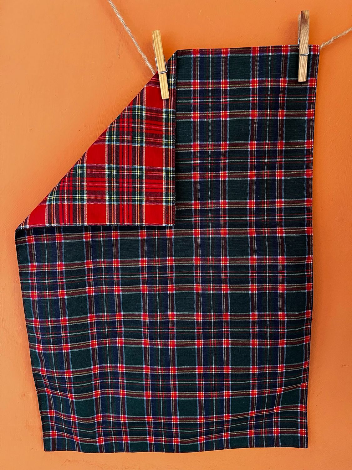 Tovagliette Americane Double Cotone resinato tartan Tovagliette Americane Double Cotone resinato tartan