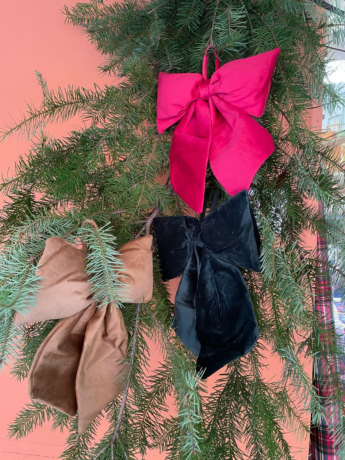 Fiocchetto Velluto Imbottito Grande Fiocchetto Velluto Imbottito Grande