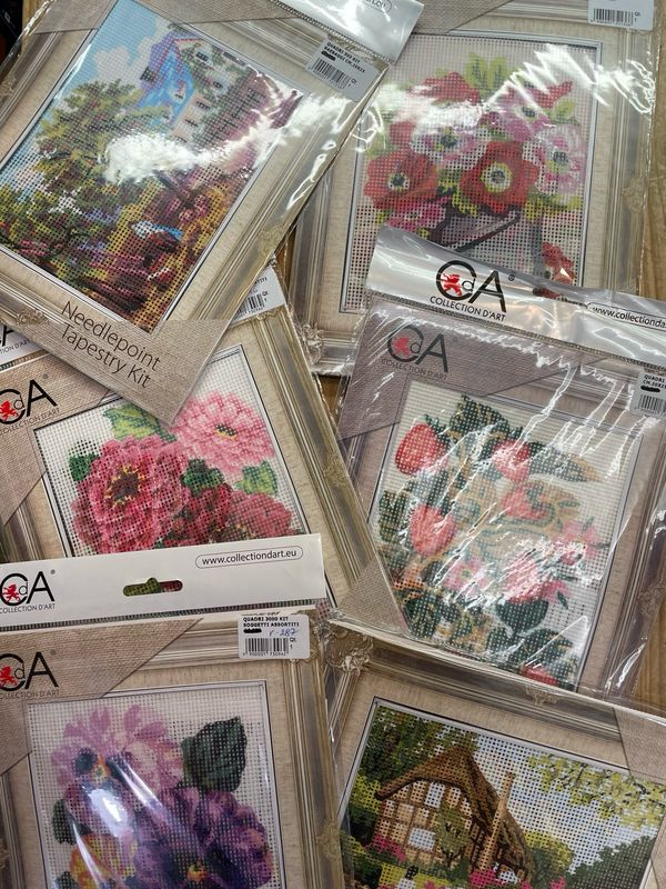 Kit Ricamo Mezzo Punto Kit Ricamo Mezzo Punto