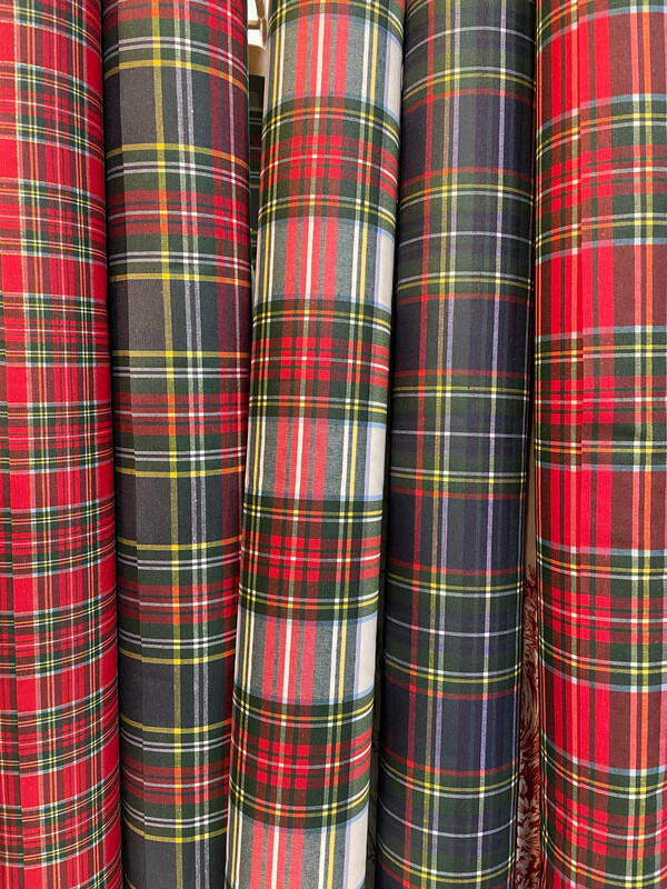 Cotone Resinato Tartan