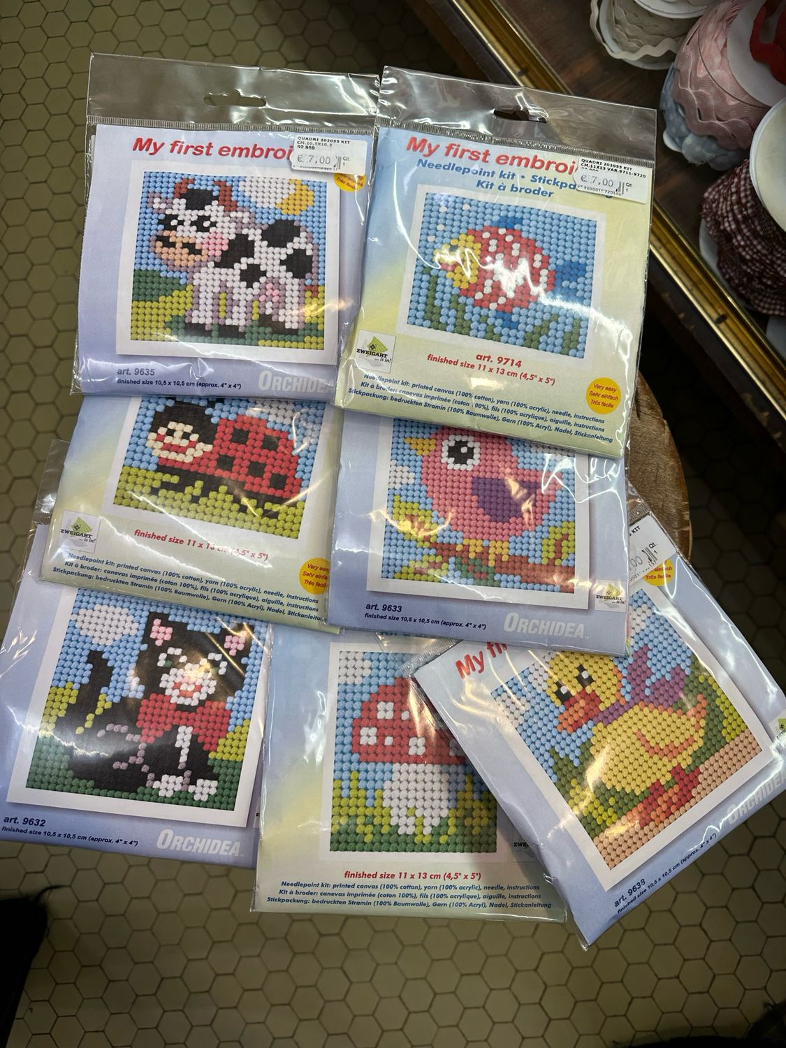 Kit Ricamo Mezzo Punto