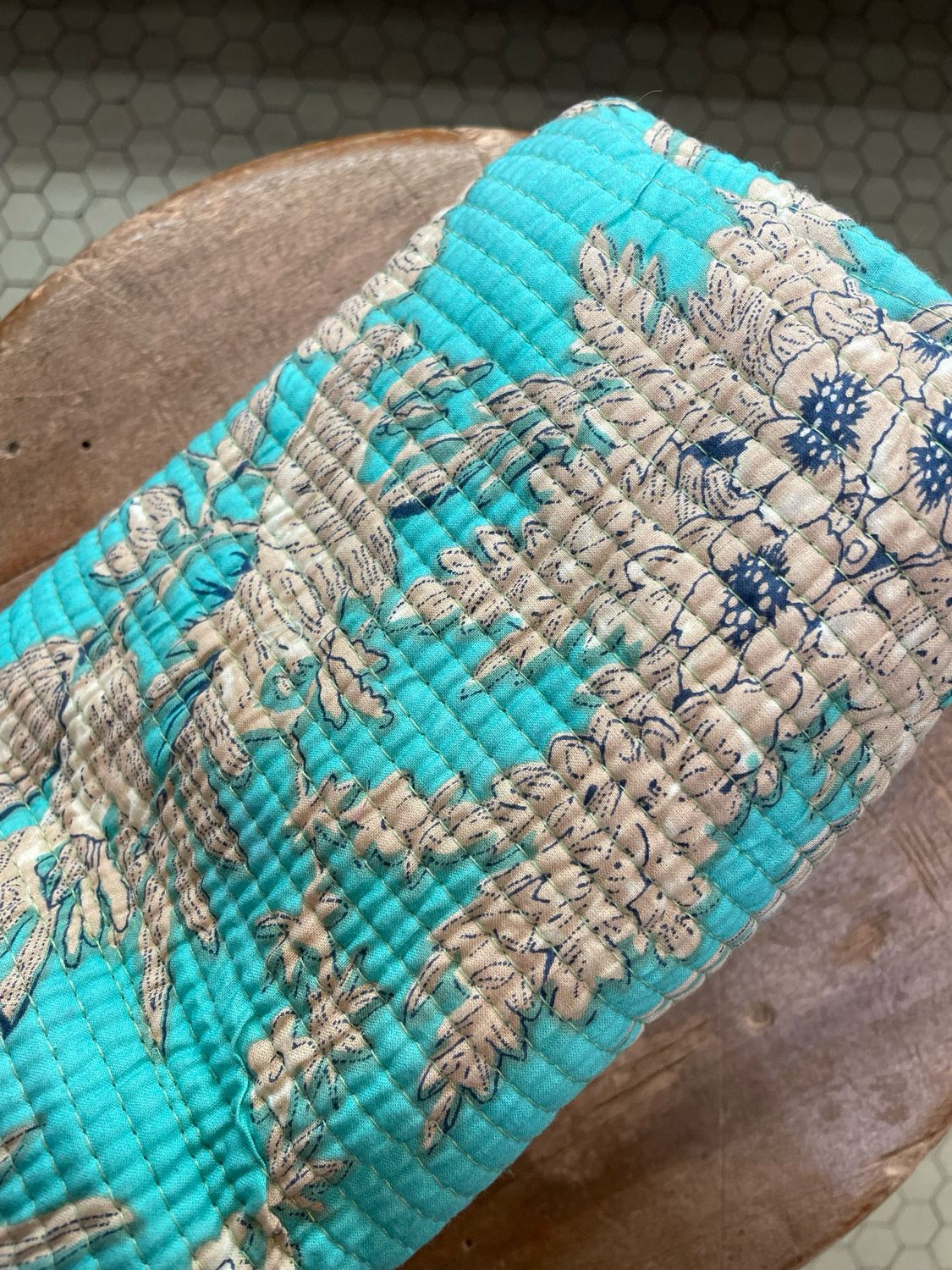 Beauty Indiani Base Tiffany Fiori Beige